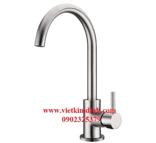 Vòi nóng lạnh inox mờ 304